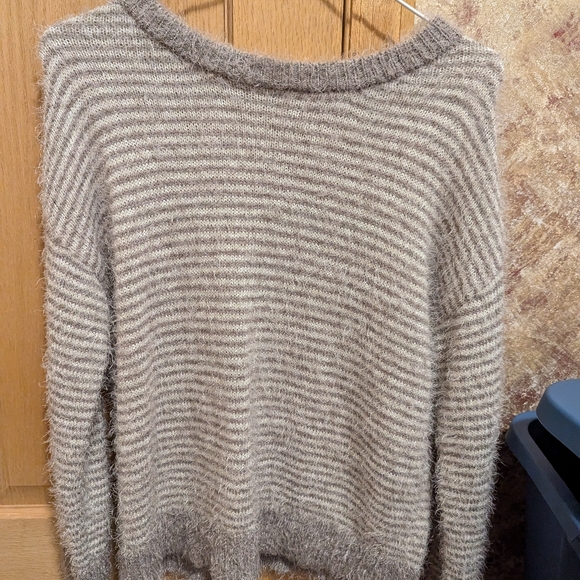 Maurices Light Brownish Grayish White Knitted Sweater - Picture 3 of 4